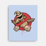 No Boogies Allowed-None-Stretched-Canvas-glitchygorilla