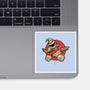 No Boogies Allowed-None-Glossy-Sticker-glitchygorilla
