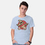 No Boogies Allowed-Mens-Basic-Tee-glitchygorilla