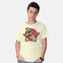 No Boogies Allowed-Mens-Basic-Tee-glitchygorilla