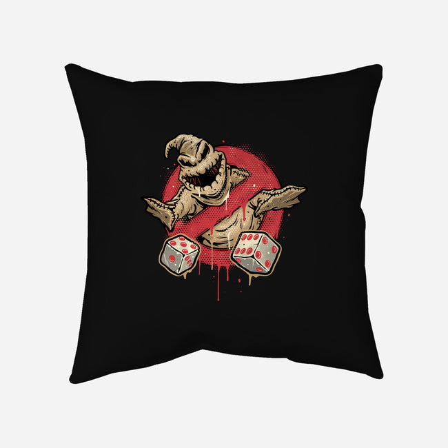 No Boogies Allowed-None-Removable Cover w Insert-Throw Pillow-glitchygorilla