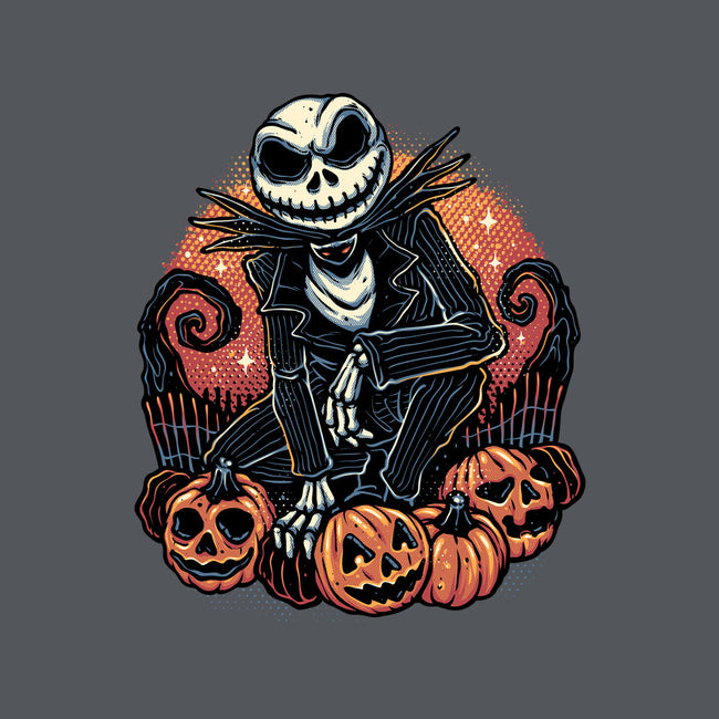 Night Of The Pumpkin King-None-Fleece-Blanket-glitchygorilla
