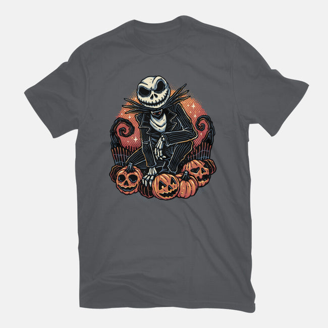 Night Of The Pumpkin King-Mens-Heavyweight-Tee-glitchygorilla