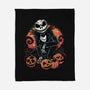 Night Of The Pumpkin King-None-Fleece-Blanket-glitchygorilla