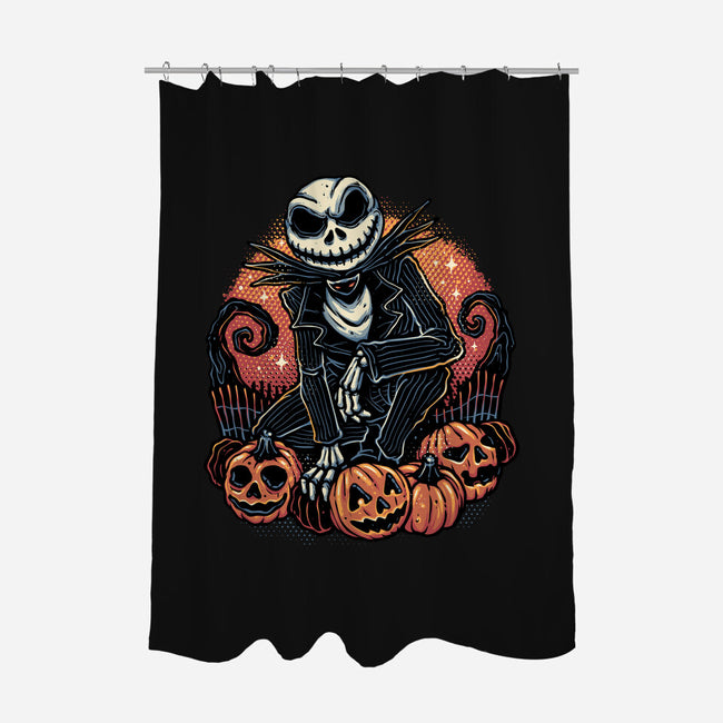 Night Of The Pumpkin King-None-Polyester-Shower Curtain-glitchygorilla