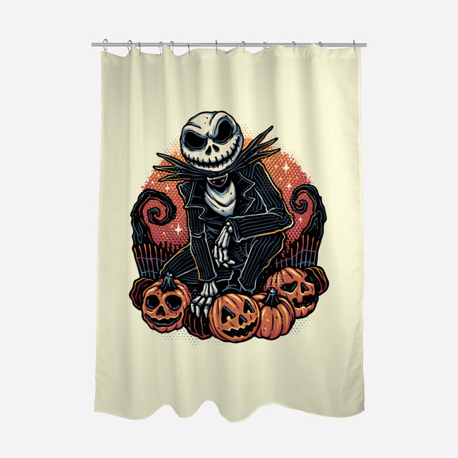 Night Of The Pumpkin King-None-Polyester-Shower Curtain-glitchygorilla