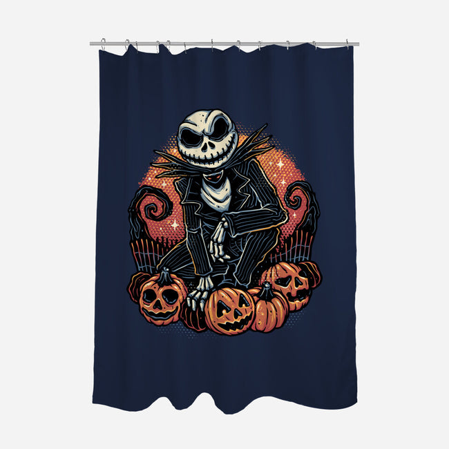 Night Of The Pumpkin King-None-Polyester-Shower Curtain-glitchygorilla