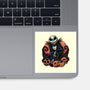 Night Of The Pumpkin King-None-Glossy-Sticker-glitchygorilla