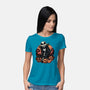 Night Of The Pumpkin King-Womens-Basic-Tee-glitchygorilla