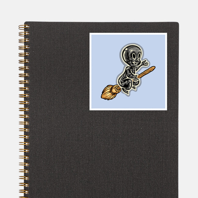 See Through Me-None-Glossy-Sticker-glitchygorilla