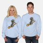 See Through Me-Unisex-Crew Neck-Sweatshirt-glitchygorilla