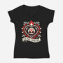 Dead Inside Cute Corazon-Womens-V-Neck-Tee-NemiMakeit