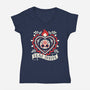 Dead Inside Cute Corazon-Womens-V-Neck-Tee-NemiMakeit