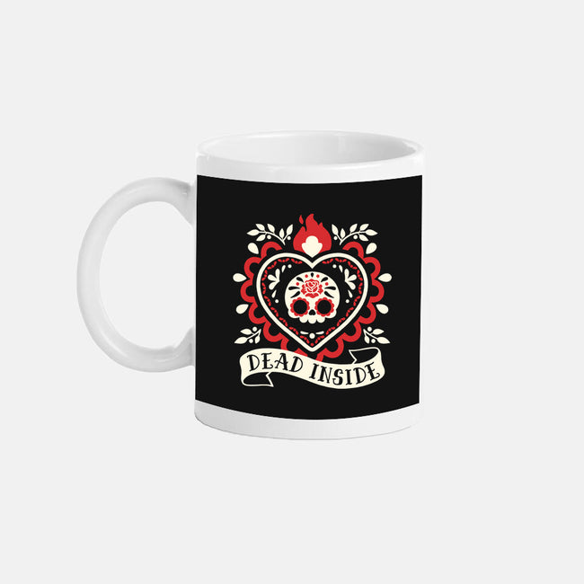Dead Inside Cute Corazon-None-Mug-Drinkware-NemiMakeit