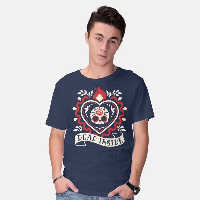 Dead Inside Cute Corazon-Mens-Basic-Tee-NemiMakeit