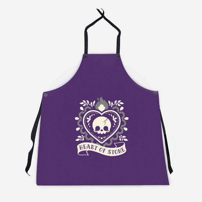 Heart Of Stone Corazon-Unisex-Kitchen-Apron-NemiMakeit