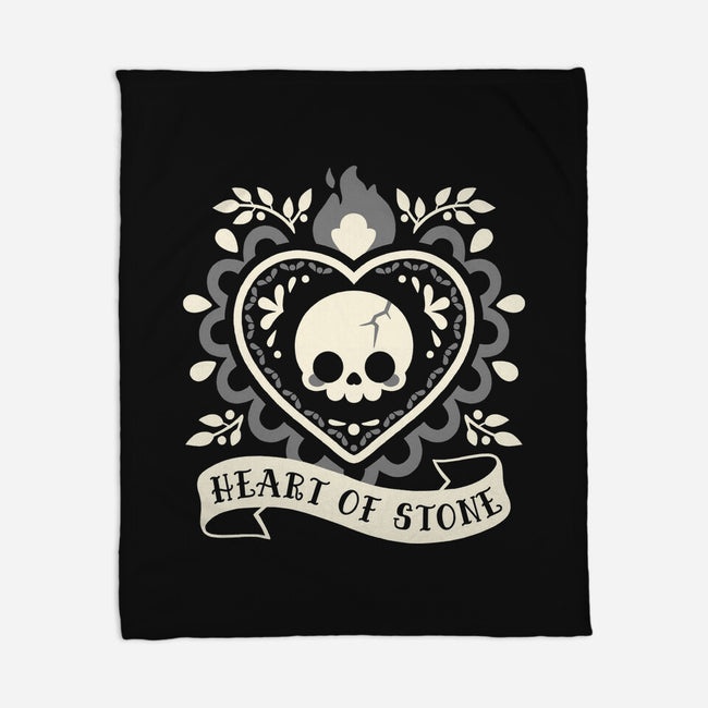 Heart Of Stone Corazon-None-Fleece-Blanket-NemiMakeit