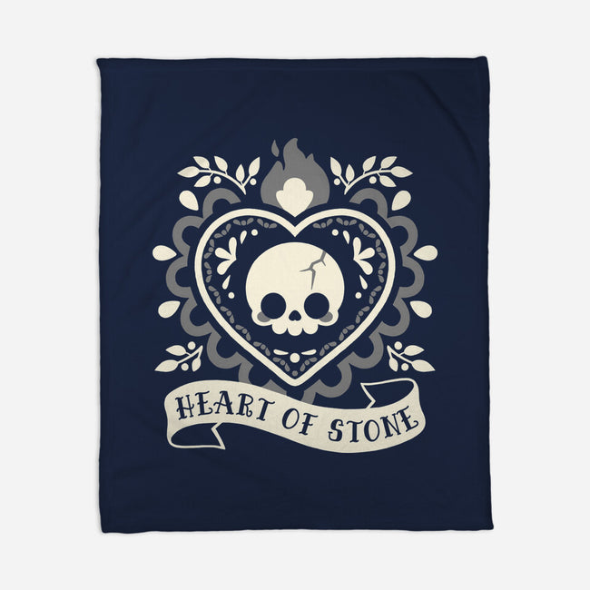 Heart Of Stone Corazon-None-Fleece-Blanket-NemiMakeit
