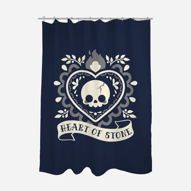 Heart Of Stone Corazon-None-Polyester-Shower Curtain-NemiMakeit