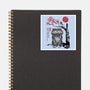 The Tiger And The Magpie Sumi-e-None-Glossy-Sticker-DrMonekers