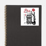 The Tiger And The Magpie Sumi-e-None-Glossy-Sticker-DrMonekers