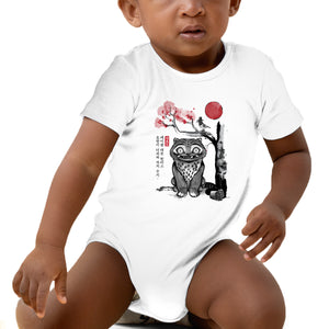 The Tiger And The Magpie Sumi-e