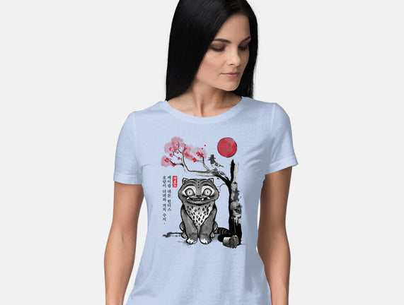 The Tiger And The Magpie Sumi-e