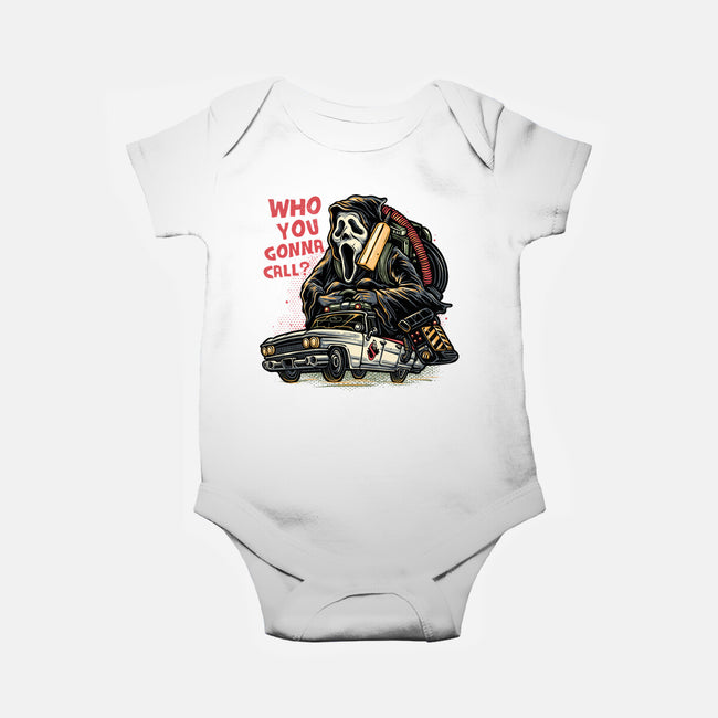 Call The Ghost-Baby-Basic-Onesie-glitchygorilla