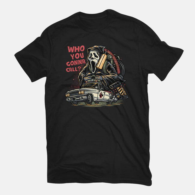 Call The Ghost-Unisex-Basic-Tee-glitchygorilla