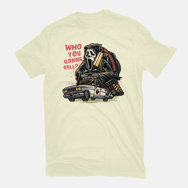 Call The Ghost-Mens-Basic-Tee-glitchygorilla