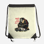 Call The Ghost-None-Drawstring-Bag-glitchygorilla