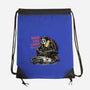 Call The Ghost-None-Drawstring-Bag-glitchygorilla
