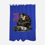Call The Ghost-None-Polyester-Shower Curtain-glitchygorilla