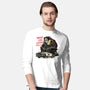 Call The Ghost-Mens-Long Sleeved-Tee-glitchygorilla