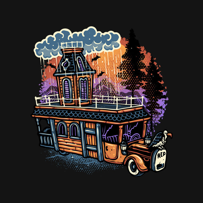 Gloomy Roadtrip-Mens-Heavyweight-Tee-glitchygorilla