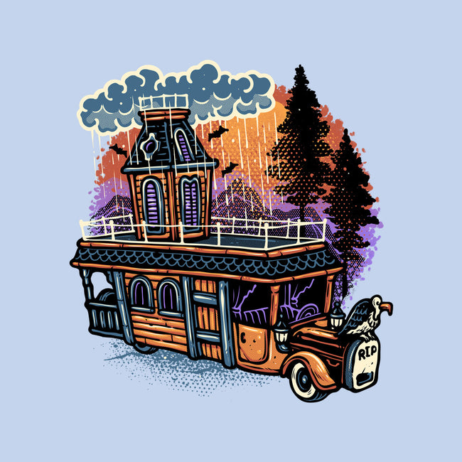 Gloomy Roadtrip-Unisex-Basic-Tee-glitchygorilla