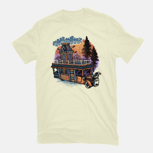Gloomy Roadtrip-Mens-Premium-Tee-glitchygorilla
