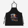 Gloomy Roadtrip-Unisex-Kitchen-Apron-glitchygorilla