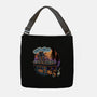 Gloomy Roadtrip-None-Adjustable Tote-Bag-glitchygorilla