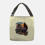Gloomy Roadtrip-None-Adjustable Tote-Bag-glitchygorilla