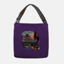 Gloomy Roadtrip-None-Adjustable Tote-Bag-glitchygorilla