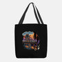 Gloomy Roadtrip-None-Basic Tote-Bag-glitchygorilla