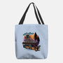 Gloomy Roadtrip-None-Basic Tote-Bag-glitchygorilla