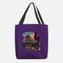 Gloomy Roadtrip-None-Basic Tote-Bag-glitchygorilla
