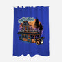 Gloomy Roadtrip-None-Polyester-Shower Curtain-glitchygorilla