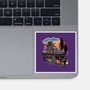 Gloomy Roadtrip-None-Glossy-Sticker-glitchygorilla