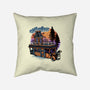 Gloomy Roadtrip-None-Removable Cover w Insert-Throw Pillow-glitchygorilla