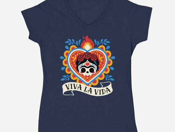 Calavera Frida Sagrado Corazon