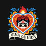 Calavera Frida Sagrado Corazon-None-Adjustable Tote-Bag-NemiMakeit