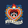 Calavera Frida Sagrado Corazon-Mens-Basic-Tee-NemiMakeit